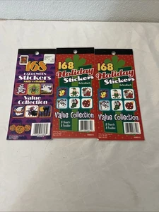 3 Stickerbücher 168 PMG Halloween unbenutzt 326 PMG Weihnachten Urlaub NEU - Bild 1 von 10