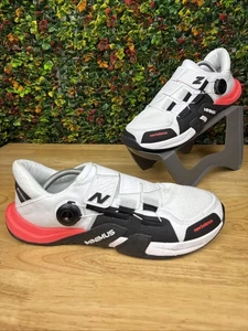 New Balance Minimus Tr Boa V1 Cross Trainer White Black  Mens 11.5 2E WIDE EUC - Picture 1 of 10