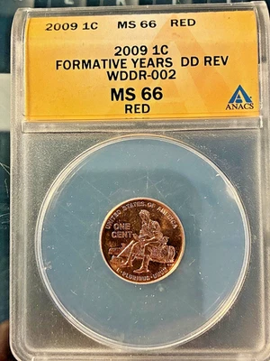 2009 1C Lincoln-Formative Years DD REV   WDDR-002  ANACS  MS-66 - Image 1 of 2