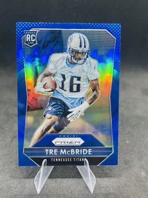 2015 Panini Prizm Rookies Blue Prizm Tre McBride #294 Rookie RC Titans - Image 1 of 2
