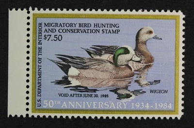 CKStamps: US Federal Duck Stamps Collection Scott#RW51 $7.50 Mint NH OG - Image 1 of 2