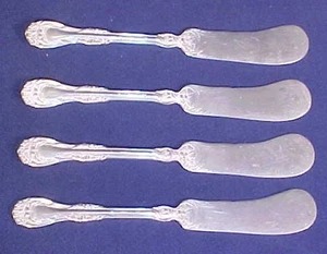 4 Vintage Wm. A. Rogers Buttermesser Muster A1 - Bild 1 von 6