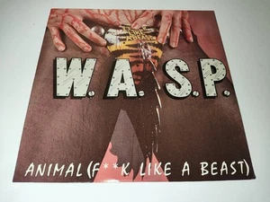 W.A.S.P. - Animal (F**K Like a Beast) 12" Vinyl 1984 Music for Nations / Exc - Picture 1 of 12