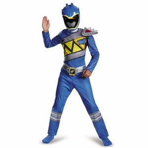 Blue Ranger Saban's Power Rangers Dino Charge Superhero Boys Costume - Picture 1 of 1
