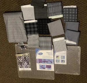 GE Designs Nina Supersized Four Quarter Pattern Quilt Kit W/fabric Slotted Ruler - Picture 1 of 11