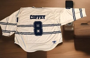 Coffey Blue Gold Ice Hockey Jersey #8 - Imagen 1 de 9