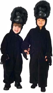 Gorilla Jungle Safari Animal Monkey Fancy Dress Halloween Toddler Child Costume - Picture 1 of 6