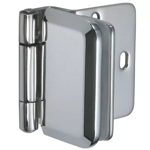 BISAGRA DE PUERTA DE VIDRIO SUGATSUNE MEDIA SUPERPOSICIÓN SUXLGH0348 8CR VENDIDA POR CADA UNA* - Imagen 1 de 1