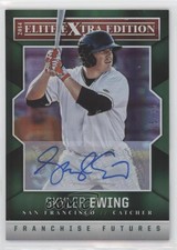 2014 Panini Elite Extra Edition Emerald /25 Skyler Ewing #73 Auto