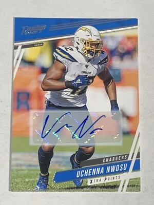 2020 Panini Prestige Xtra Points Signatures Uchenna Nwosu #52 auto - Image 1 of 4