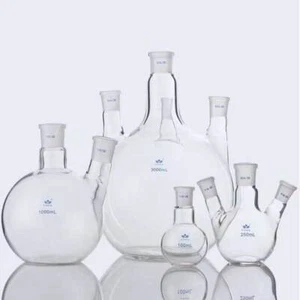 25ml - 1000ml Flat Bottom Boiling Flask w/ Standard Joints Laboratory Supply ca - Picture 1 of 16