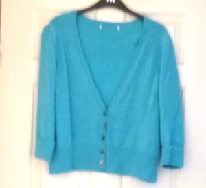 AUTOGRAPH cashmere cardigan Size 16 - Picture 1 of 3