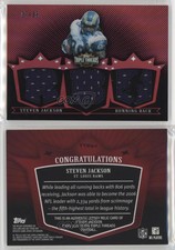 2007 Topps Triple Threads Relics /36 Steven Jackson #TTR92