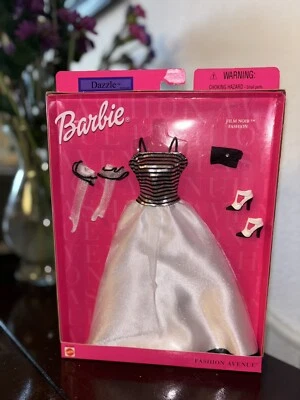 Barbie Fashion Avenue Film Noir Outfit 2001 en caja original muy difícil de encontrar Mattel raro Foto 1 de 4
