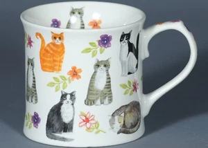 Tazza TANKARD BLUEBIRD AND WILLOW SITTING PRETTY Bone China - Foto 1 di 4