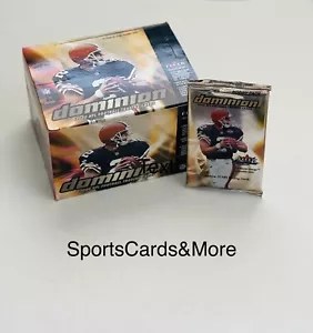 2000 Fleer Dominion Factory Sealed Football Hobby Pack Possible Tom Brady Rookie - Picture 1 of 2