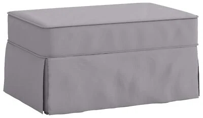 Repuesto funda otomana de algodón. Se adapta a Pottery Barn PB Comfort Ott... Foto 1 de 3