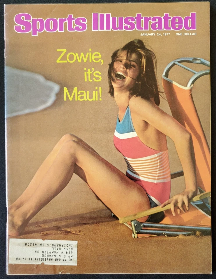 1/24/1977 Sports Illustrated Swimsuit Issue NBA Celtics Cowens v Bill Walton Orr - Image 1 of 4