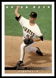 1993 Upper Deck #745 Blas Minor Pittsburgh Pirates