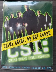 CSI Crime Scene Investigation - THE COMPLETE FIRST 1 ONE SEASON DVD NEW/SEALED - Picture 1 of 2