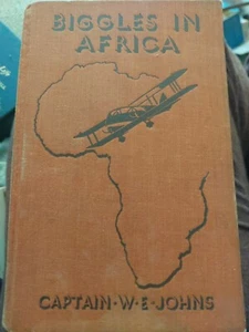 Biggles in Africa By Captain W. E Johns Oxford University First Edition 1936 - Picture 1 of 16