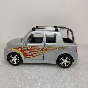 Kinsfun KT4007 Toyota bB / rampollo ponte aperto scala 1/34 argento pressofuso - Foto 1 di 11