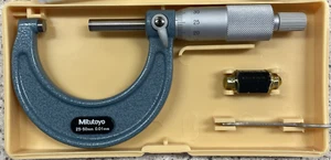 Mitutoyo 103-138 Outside Micrometer Economy Design 25-50mm - Picture 1 of 4
