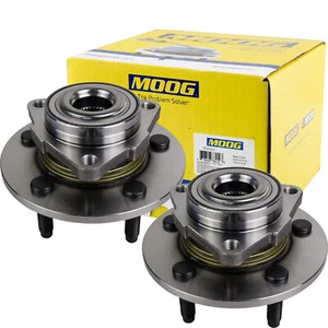 MOOG Front Wheel Bearings Hub Set for 2002 - 2008 Dodge Ram 1500 Non ABS 5Lugs - Bild 1 von 8
