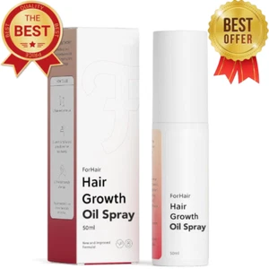 Nicht fettiges Haarwachstumsöl Spray - Hormonfreie Formel für dickes gesundes Haar - Bild 1 von 13