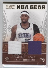 2010-11 Playoff National Treasures Combos /99 DeMarcus Cousins #8 Rookie RC