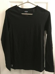 NUEVA CAMISETA SIVVAN CALCE CLÁSICO MANGA LARGA (Negra) Grande - Imagen 1 de 2