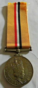 EIIR IRAQ MEDAL OPTELIC IN NAMED BOX ARMOURED CAVALRY REGT. ROYAL DRAGOON GUARDS - Picture 1 of 9