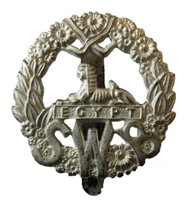 SWB South Wales Borderers Regiment Ejército Británico Gorra Insignia 35 x 35 mm - Imagen 1 de 4