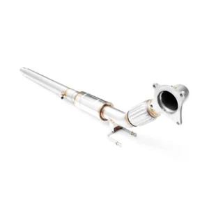 Downpipe para VW Golf VI 2.0 GTI 5K1 sin catalizador + silenciador 76mm 3" decat - Imagen 1 de 5