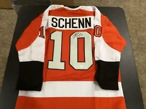BRAYDEN SCHENN Autographed PHILADELPHIA FLYERS JERSEY JSA/COA SIGNED NHL AUTO - Picture 1 of 3