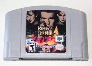 007 Golden Eye King of The Hill Game For N64 NTSC-U/C US Canada Goldeneye - Picture 1 of 2