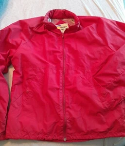 Vintage Field And Stream Activewear Windbreaker Men's Jacket Size M Red Vented - Picture 1 of 20