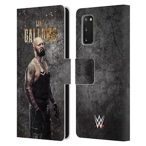 OFFICIAL WWE LUKE GALLOWS LEATHER BOOK WALLET CASE COVER FOR SAMSUNG PHONES 1 - Picture 1 of 7