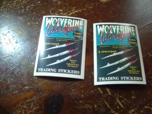 1990 COMIC IMAGE: WOLVERINE UNTAMED STICKER Header. - Picture 1 of 1