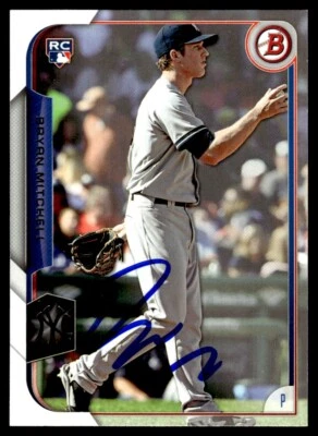 2015 Bowman Bryan Mitchell RC New York Yankees #127 Signed - Image 1 of 2