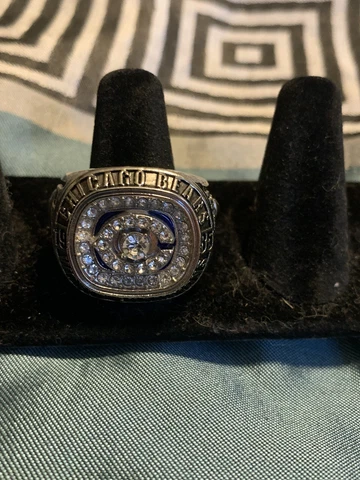 1985 Chicago Bears Super Bowl Championship Ring Sz11 Brand New Replica Cover
