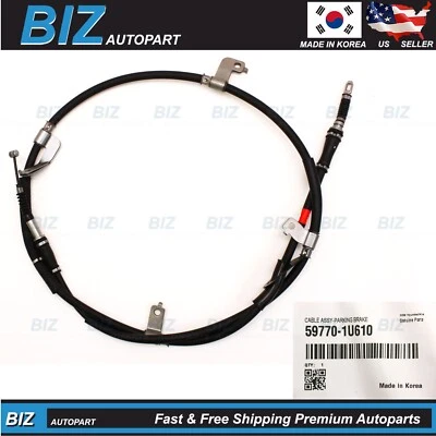 OEM Cable Assembly Parking Brake RR RH for 2014 2015 Kia Sorento 59770-1U610 - Image 1 of 3