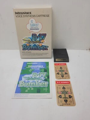 B-17 Bomber (Intellivision, 1982) Complete with Overlays - Image 1 of 4