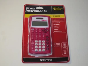 Texas Instruments TI-30X IIS Solar Scientific PINK Calculator - New - Picture 1 of 3