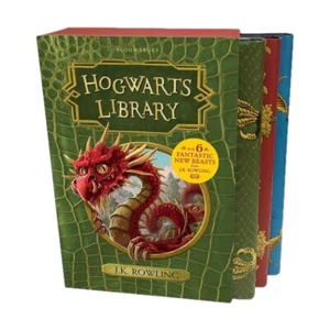 Hogwarts Library Box Set books by J.K. Rowling Hardcover Novels - Picture 1 of 6