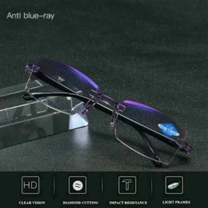 Foldable High Hardness Anti Blue Progressive Far/Near Dual-use Reading Glasses - Picture 1 of 17