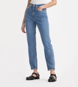 Levi's Women Japanese Selvedge High Rise Boyfriend Jeans 25 x 30 Blue - Picture 1 of 11