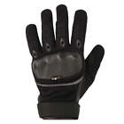 Richa Squadron Summer Textile Motorcycle Motorbike Gloves Black