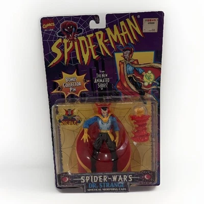 Boneco de ação Toy Biz Marvel Dr Strange série animada Homem-Aranha 5 polegadas - Imagem 1 de 4