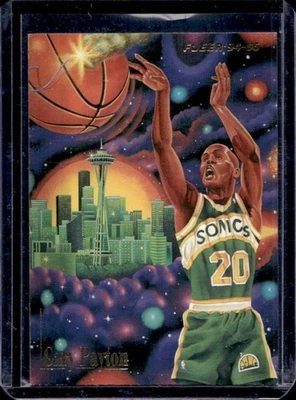 1994-95 Fleer Gary Payton Pro Visions #7 SuperSonics - Imagem 1 de 2